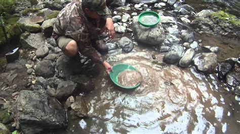 Gold in the sand and gravel in the streambed can be recovered by panning. . Recreational gold panning in washington state
